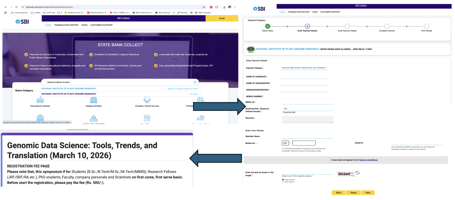 SBI Payment Instructions